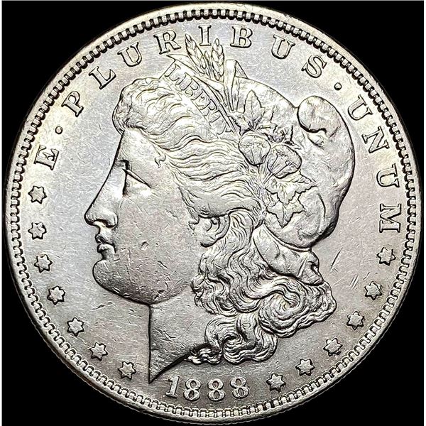 1888-S Silver Morgan Dollar CLOSELY UNCIRCULATED