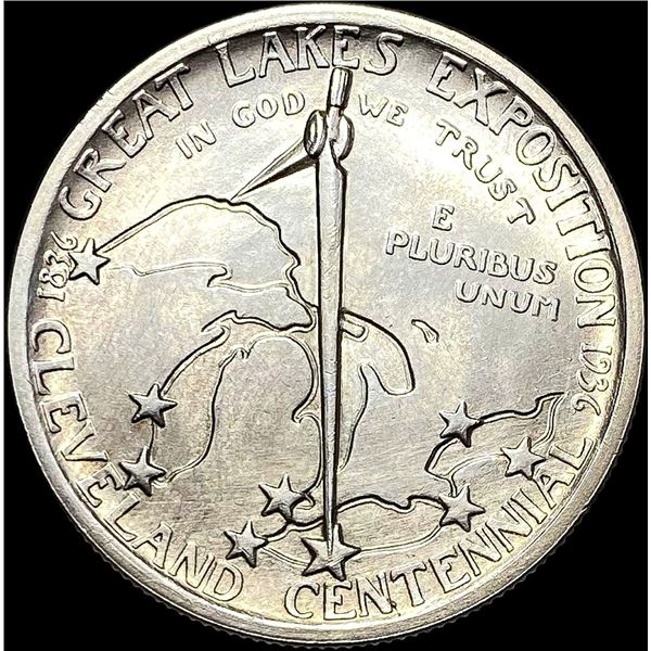 1936 Silver Cleveland Half Dollar UNCIRCULATED