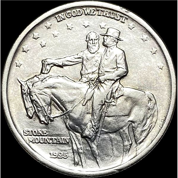 1925 Stone Mountain Half Dollar CLOSELY UNCIRCULATED