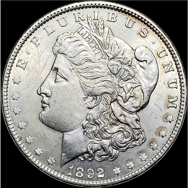1892 Silver Morgan Dollar UNCIRCULATED