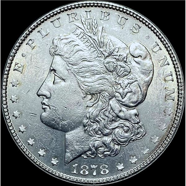 1878 Silver Morgan Dollar CHOICE AU