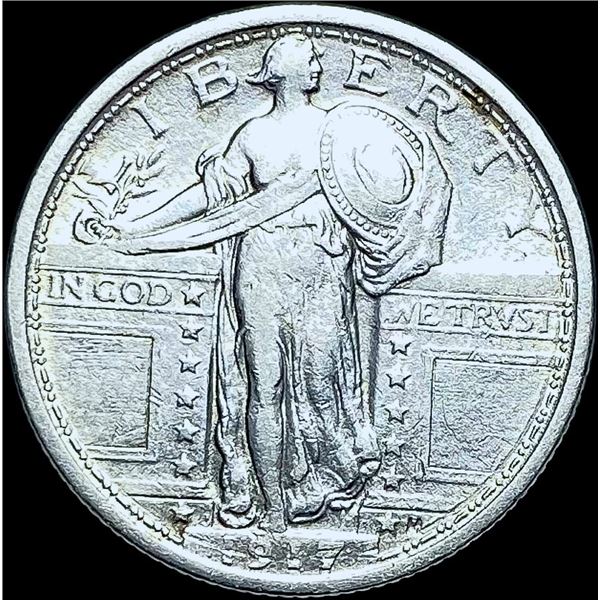 1917 Standing Liberty Quarter Type 1 CHOICE AU