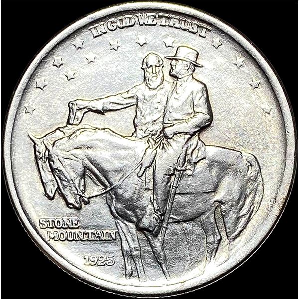 1925 Silver Stone Mountain Half Dollar UNCIRCULATED