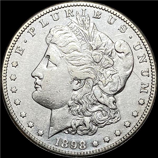 1898-S Silver Morgan Dollar CLOSELY UNCIRCULATED