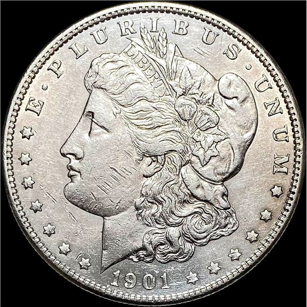 1901-S Silver Morgan Dollar CLOSELY UNCIRCULATED