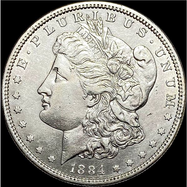 1884-S Silver Morgan Dollar CLOSELY UNCIRCULATED