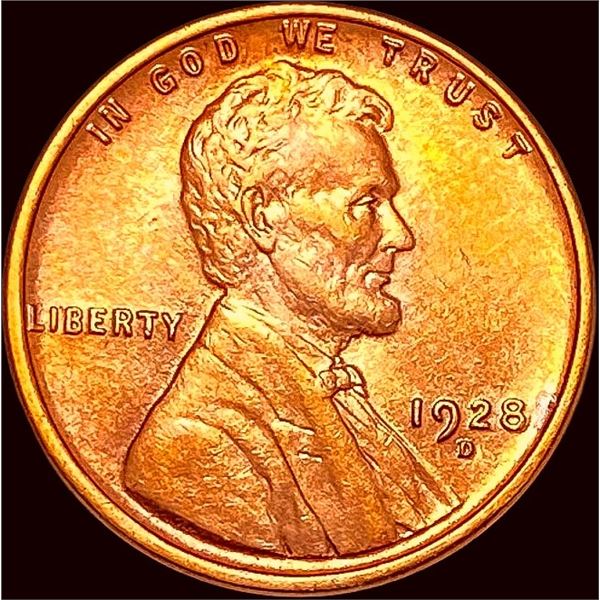 1928-D Lincoln Wheat Cent UNCIRCULATED