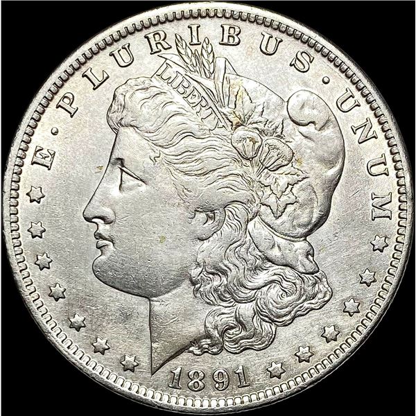 1891-O Silver Morgan Dollar CLOSELY UNCIRCULATED