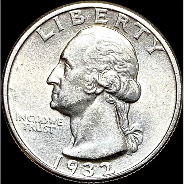 1932 Silver Washington Quarter UNCIRCULATED