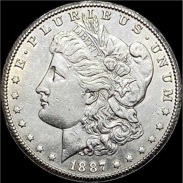 1887-S Silver Morgan Dollar CLOSELY UNCIRCULATED