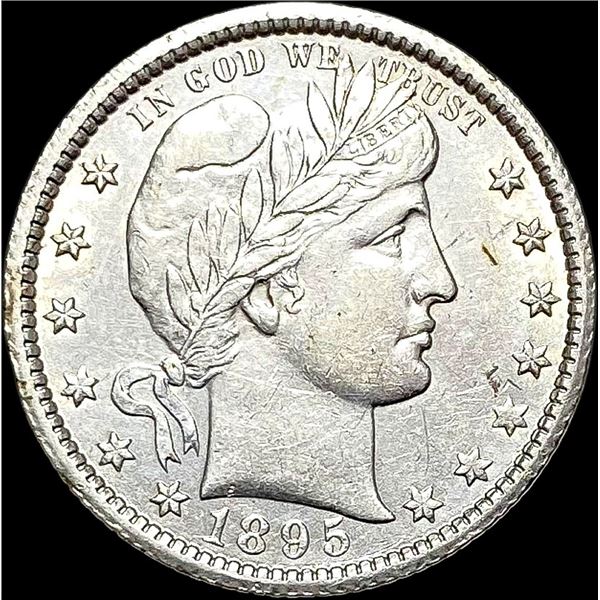 1895-O Silver Barber Quarter CLOSELY UNCIRCULATED