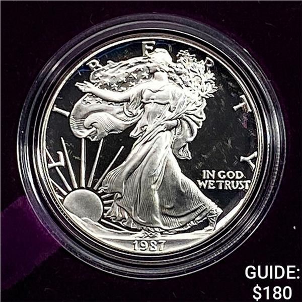 1987-S Silver Eagle Proof
