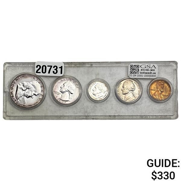 1955 U.S. 1C-50C Proof Set