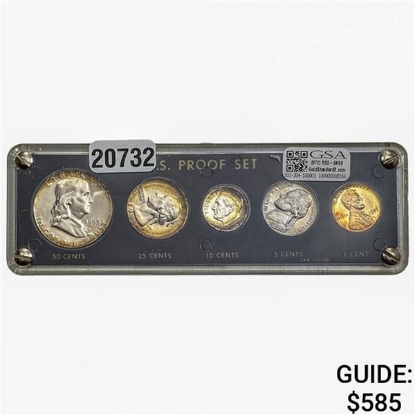 1953 U.S. 1C-50C Proof Set