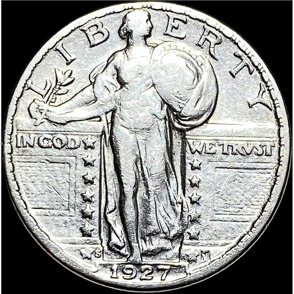 1927-S Standing Liberty Quarter LIGHTLY CIRCULATED