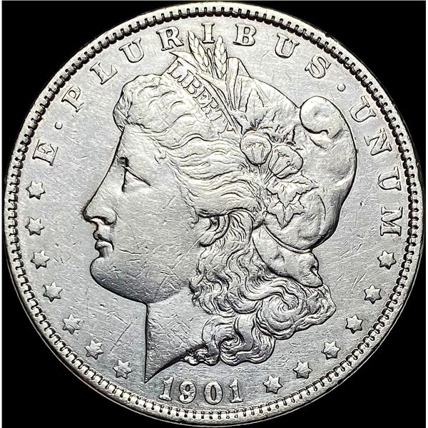 1901 Silver Morgan Dollar CLOSELY UNCIRCULATED