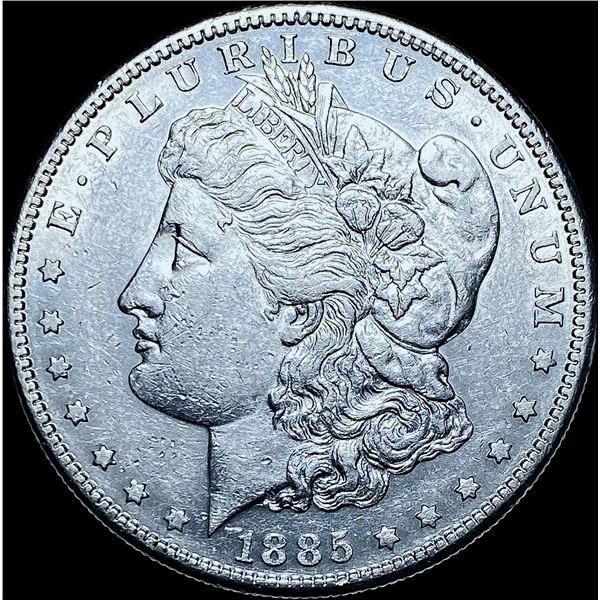 1885-S Silver Morgan Dollar CHOICE AU