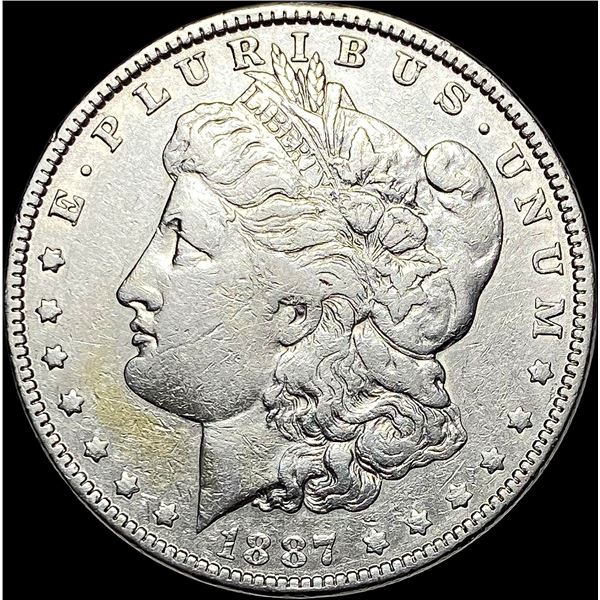 1887 Morgan Silver Dollar LIGHTLY CIRCULATED