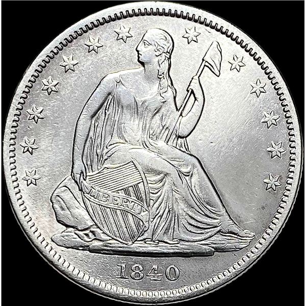 1840 Seated Liberty Half Dollar HIGH GRADE