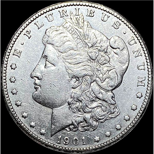1901-S Silver Morgan Dollar CLOSELY UNCIRCULATED