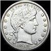 Image 1 : 1908 Silver Barber Quarter CLOSELY UNCIRCULATED