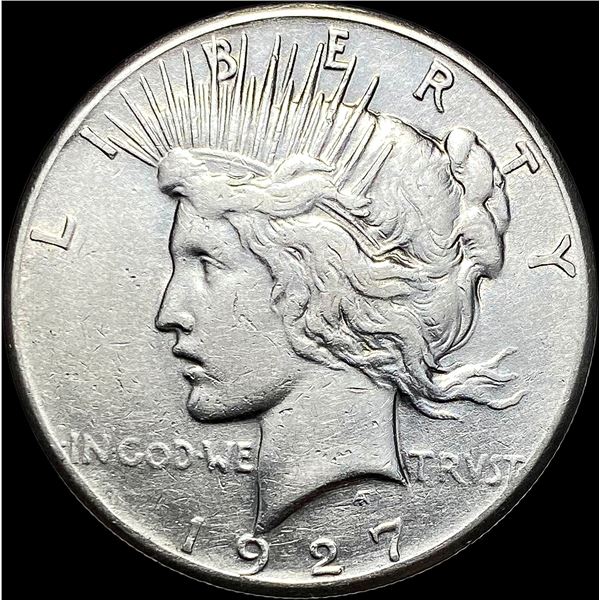 1927 Silver Peace Dollar CLOSELY UNCIRCULATED