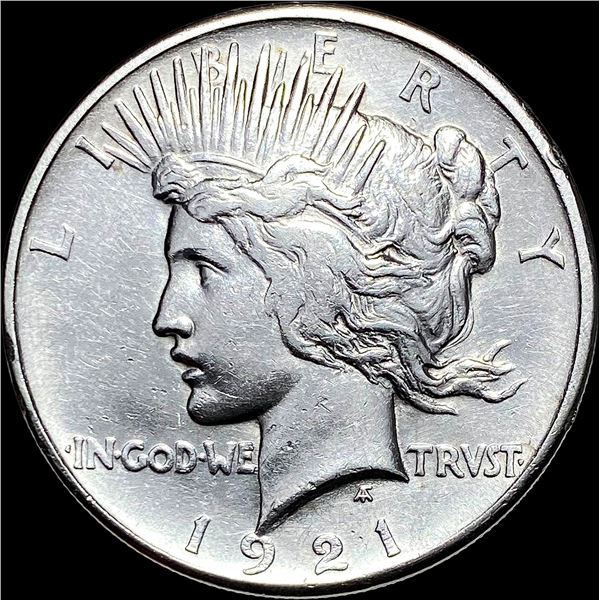 1921 Silver Peace Dollar CLOSELY UNCIRCULATED
