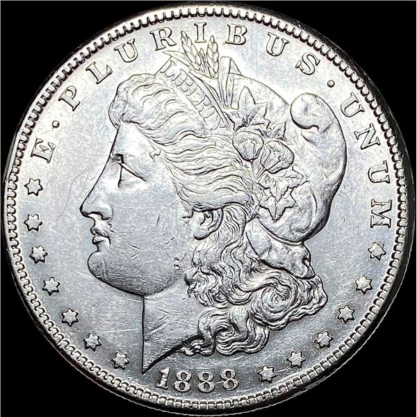 1888-S Silver Morgan Dollar CLOSELY UNCIRCULATED