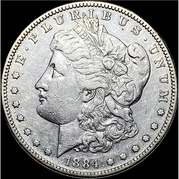 1884-S Silver Morgan Dollar CLOSELY UNCIRCULATED