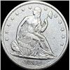 Image 1 : 1861 Seated Liberty Half Dollar CLOSELY UNCIRCULATED