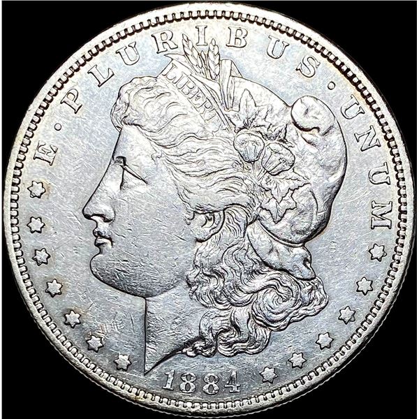 1884-S Silver Morgan Dollar CLOSELY UNCIRCULATED
