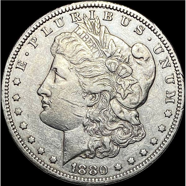 1880-CC Silver Morgan Dollar CLOSELY UNCIRCULATED