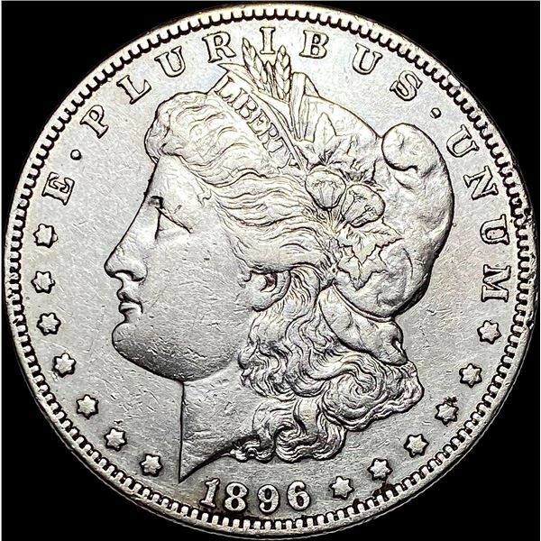 1896-S Silver Morgan Dollar LIGHTLY CIRCULATED