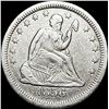 Image 1 : 1856 Seated Liberty Quarter LIGHTLY CIRCULATED