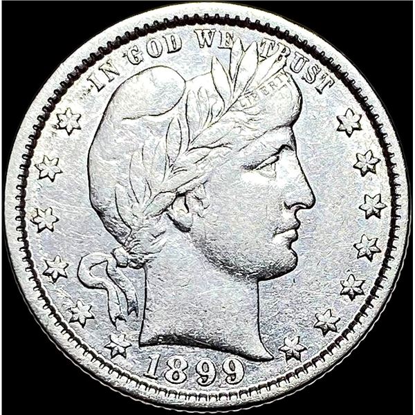 1899-O Silver Barber Quarter UNCIRCULATED