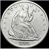Image 1 : 1867-S Seated Libery Half Dollar CLOSELY UNCIRCULATED