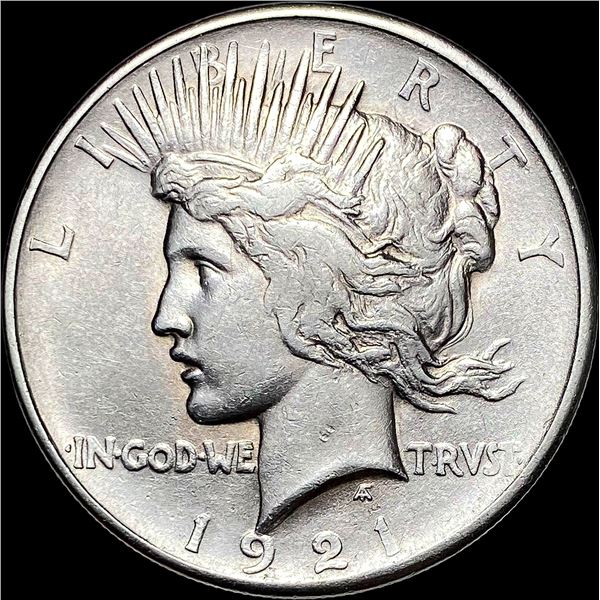 1921 Silver Peace Dollar CLOSELY UNCIRCULATED