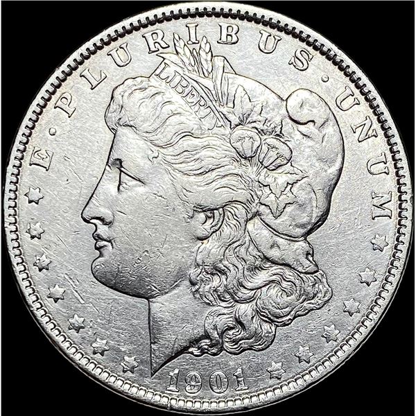 1901 Silver Morgan Dollar CLOSELY UNCIRCULATED