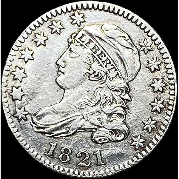 1821 Capped Bust Dime CLOSELY UNCIRCULATED