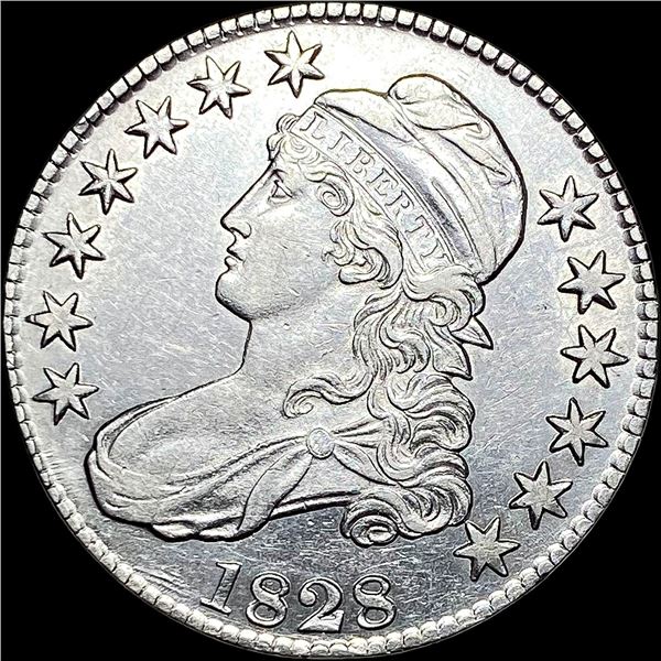 1828 Capped Bust Half Dollar CLOSELY UNCIRCULATED