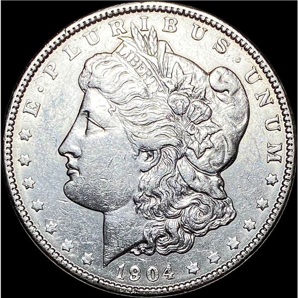 1904 Morgan Silver Dollar CLOSELY UNCIRCULATED