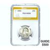 Image 1 : 1942 Washington Silver Quarter PGA MS66