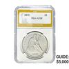 Image 1 : 1872 Silver Trade Dollar PGA AU58