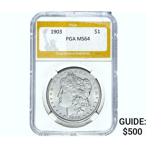 1903 Morgan Silver Dollar PGA MS64
