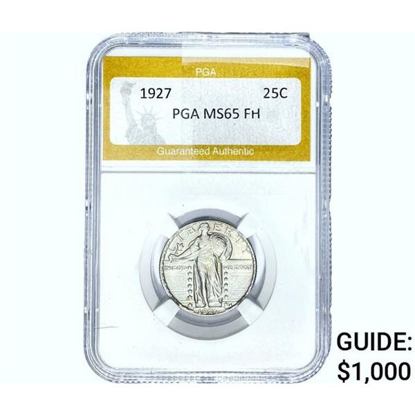 1927 Standing Liberty Quarter PGA MS65 FH