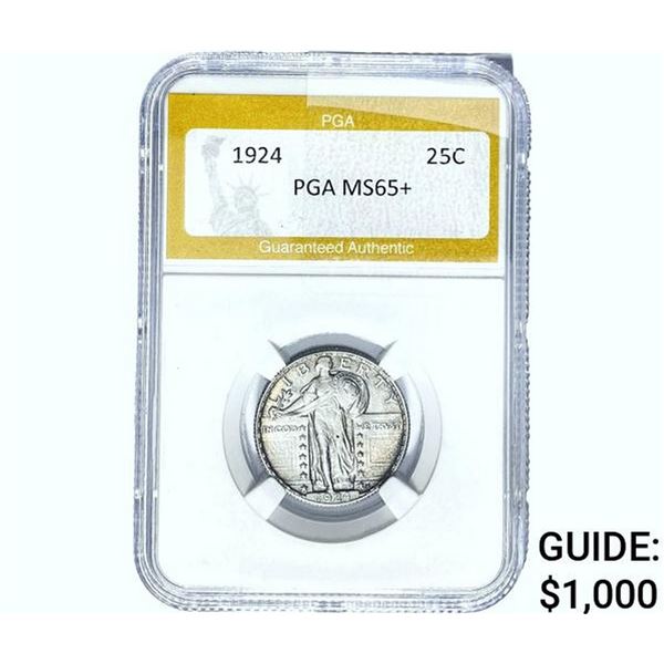 1924 Standing Liberty Quarter PGA MS65+