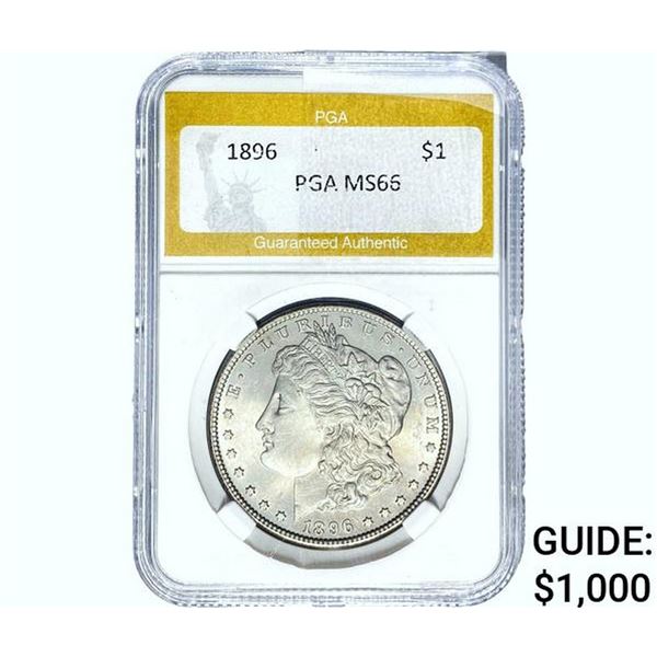1896 Morgan Silver Dollar PGA MS66
