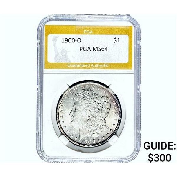 1900-O Morgan Silver Dollar PGA MS64