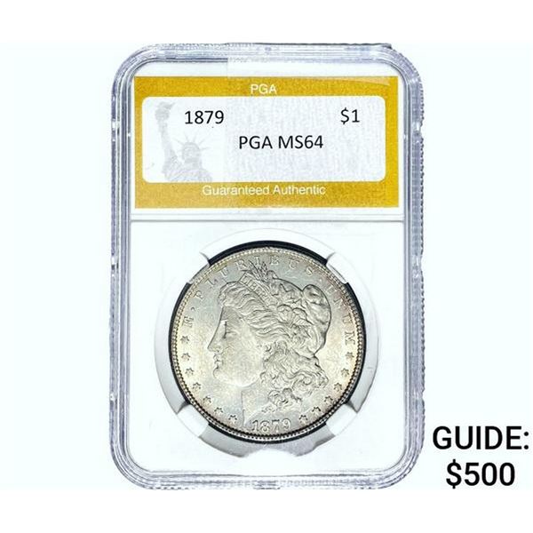 1879 Morgan Silver Dollar PGA MS64