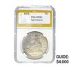 Image 1 : 1876 Silver Trade Dollar PGA MS62 TYPE 2 REV.